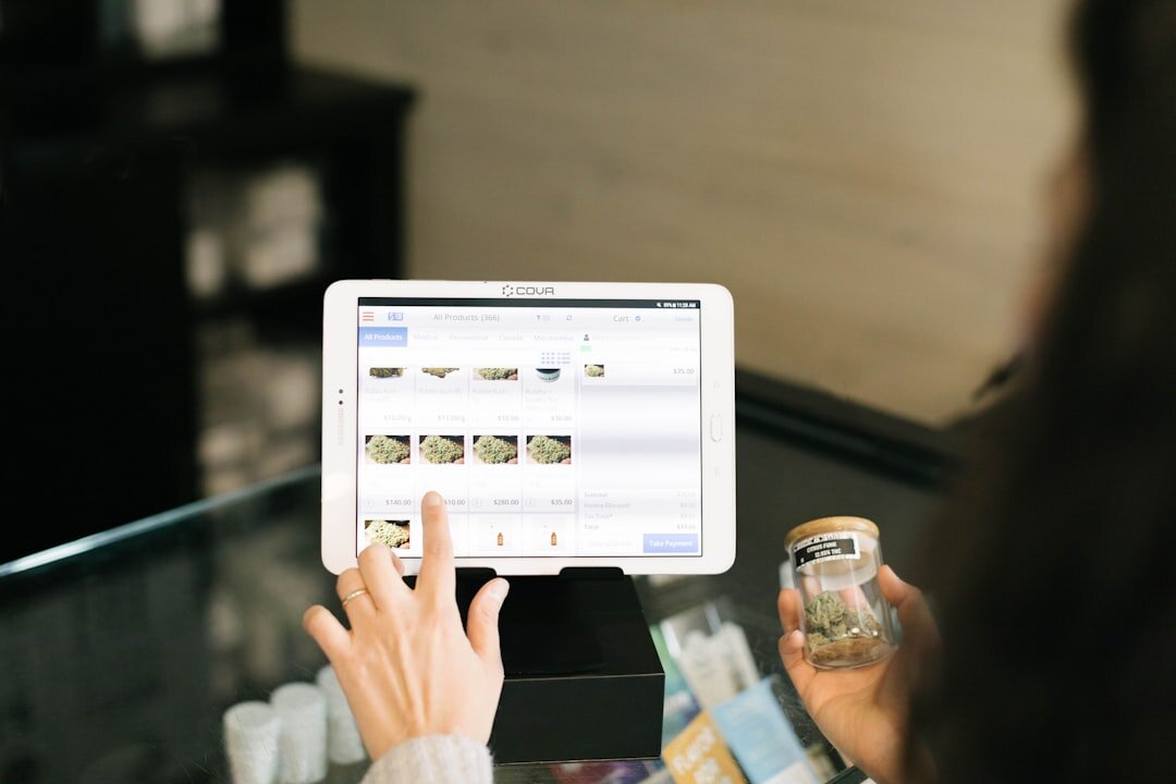 Advisor explaining a simple financial chart on a tablet